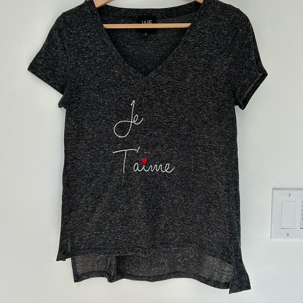 Je Taime ❤️ tee linen blend